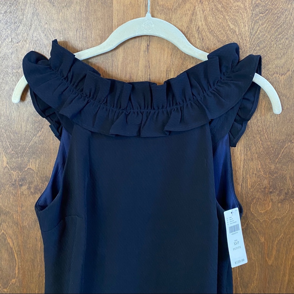 NWT Navy dress by Larke/Anthropologie